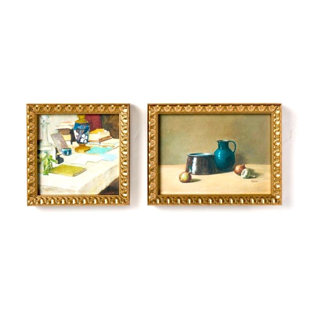 6"x6" and 6"x8" Table Still Life Framed Wall Art Set - Hearth & Hand Magnolia